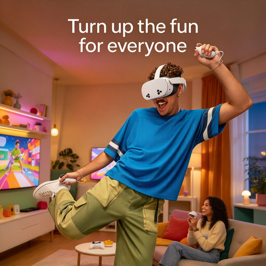 All-in-One VR Headset with Controllers