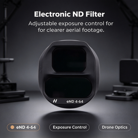 Electronic ND Filter for Drone Cameras